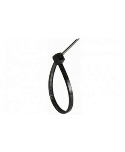 [6690014N] SUJETA CABLE 14" DE NYLON NEGRO= 6690014N-100