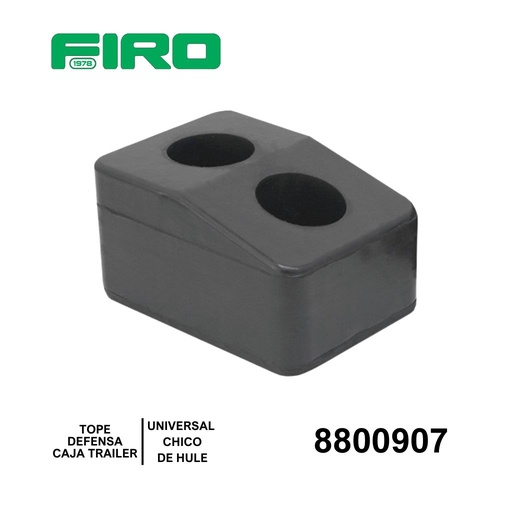 [8800907] TOPE DEFENSA HULE CHICO UNIVERSAL PARA CAJA DE TRAILER