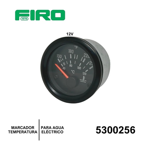 [5300256] MARCADOR TEMPERATURA AGUA ELECTRICO 12V VDO