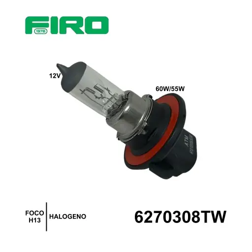 [6270308TW] FOCO H13 12V 60/55W  HALOGENO