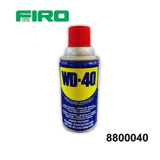 [8800040] AFLOJATODO WD-40  8.0 ONZAS  226G / 277ML GRANDE