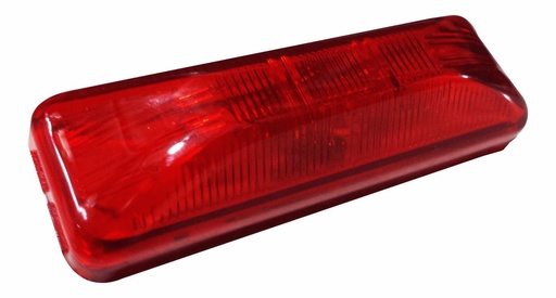 [7507342E] REPUESTO ROJO PLAFON SELLADO 1" X 4" 12V 10W  2T KW