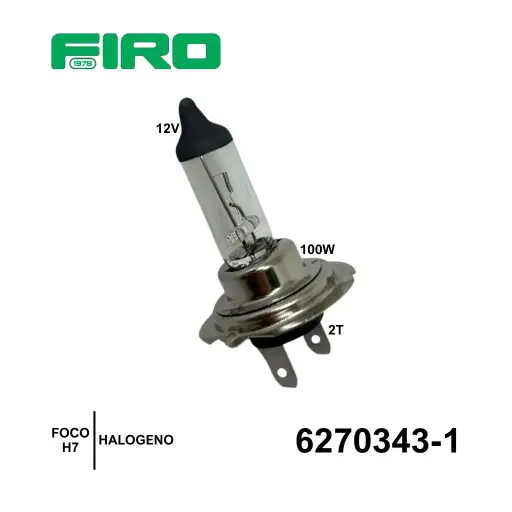 [6270343-1] FOCO H7 12V 100W 2T HALOGENO