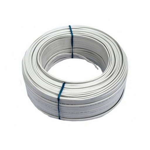 [6150117] CABLE DUPLEX 2X16 AWG BLANCO POR (100) MTS. ROLLO