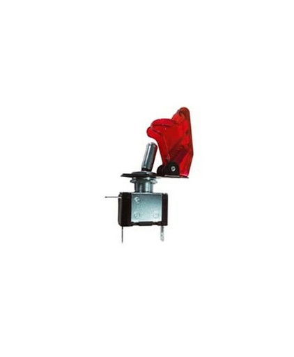[6700053R] SWITCH INTERRUPTOR 1 PASO 3 TER. PALANCA CON LUZ LED ROJO PROT