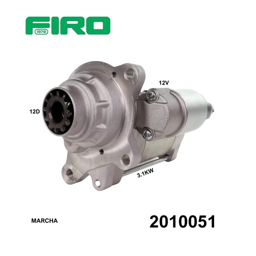 [2010051] MARCHA FORD 12V 12D OSGR 3.1KW PICKUP 6.4L VAN DIESEL 6.0L