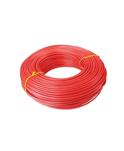 [6170117R] CABLE PLASTICO # 16 POR (100) MTS. ROLLO ROJO
