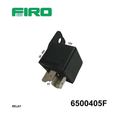 [6500405F] RELAY 12V 5T 30A = 6500405=6500405BOR 6500406 ******