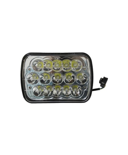 [6600401F] SILVIN H6054 CUADRADO GDE 3T 12V 15 (LEDS)  45 WATTS =660040