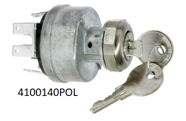 [4100140POL] SWITCH LLAVE TABLERO TRACTO ROSCA LARGA POLLAK=4100140=4100141