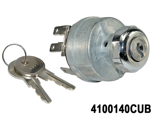 [4100140CUB] SWITCH LLAVE TABLERO TRACTO ROSCA CORTA =4100140POL=4100141=41001