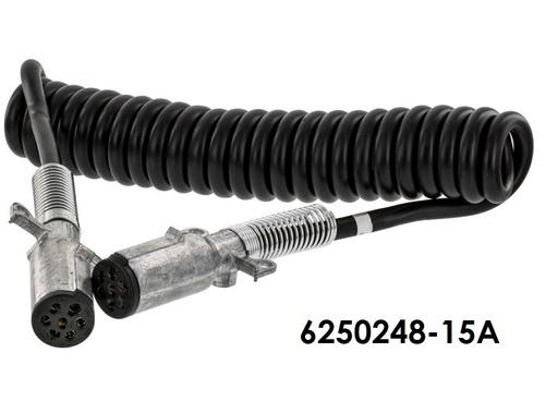 [6250248-15A] ARNES  7 LINEAS 15 PIES NEGRO ACP =6250248-15