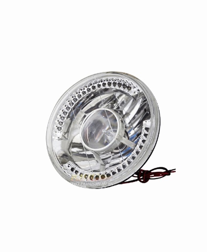 [6600305SRF] SILVIN H5001 REDONDO CHICO H4 CON 20 LED NTERCAMBIABLE****