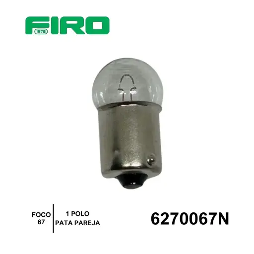 [6270067N] FOCO 67 1 POLO P/PAREJA NEOLUX  =6270067ARE=6270067