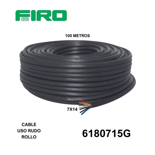 [6180715G] CABLE USO RUDO 7X14 X(100) MTS.= (7X14)