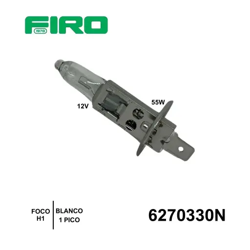 [6270330N] FOCO H1 1 PICO 12V 55W BLANCO IMP 85182=330==6270335F