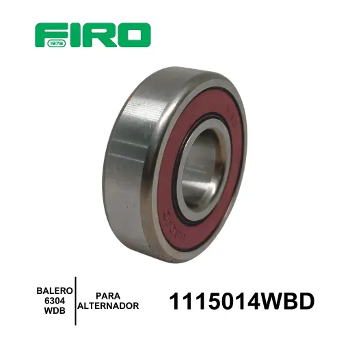 [1115014WBD] BALERO 6304 WDB P/ALT MITSUBISHI LADO DE POLEA