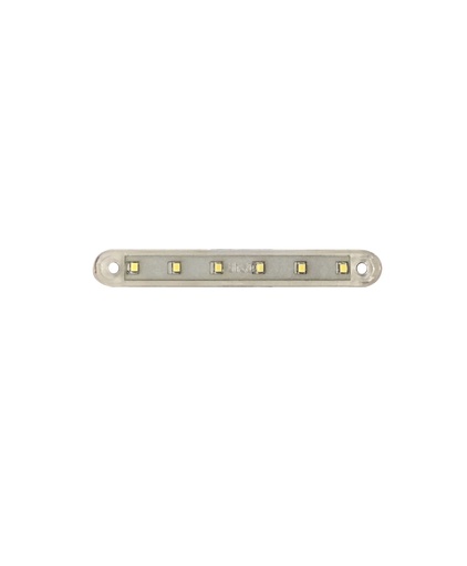 [415] LUZ PLANA 4.5" 12V 6 LED BLANCO =415+10 =415+100
