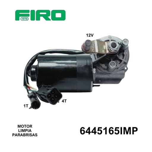 [6445165IMP] MOTOR L/BRISAS 12V KW  2 ARNES 4T Y 1T ROSCA=6445165