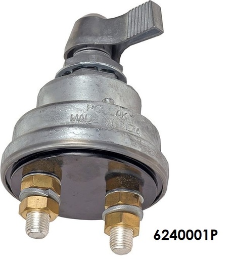 [6240001P] CORTADOR CORRIENTE 2 BORNES POLLAK 6-36V 180A  =6240002