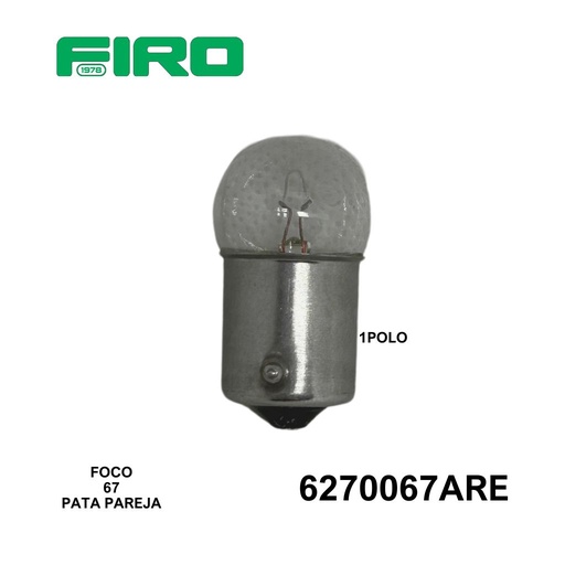 [6270067ARE] FOCO 67 1 POLO P/PAREJA =6270067