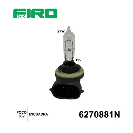 [6270881N] FOCO 889 12V 27W ESCUADRA NEOLUX =6270881=6270881IMP
