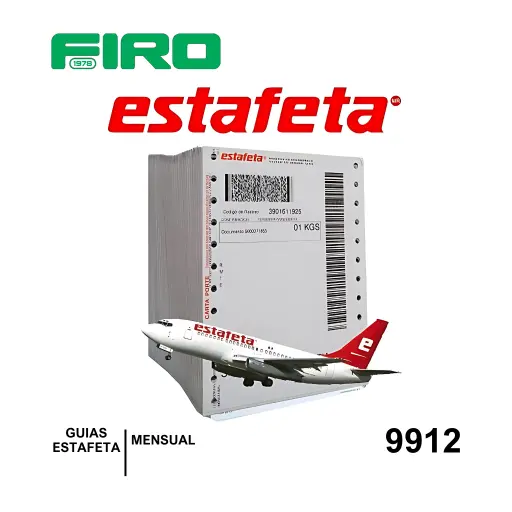 [9912] GUIAS ESTAFETA MENSUAL