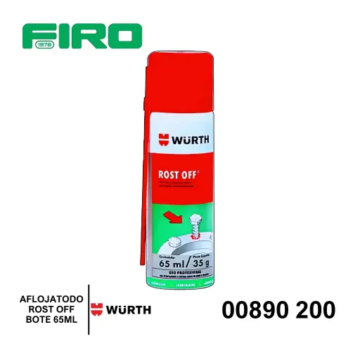 [00890 200] AFLOJATODO ANTI ESCURRIMIENTO ROST OFF WURTH BOTE 65ML