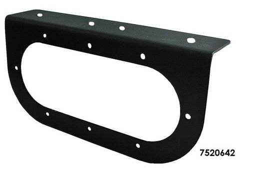 [7520642] BASE PLAFON OVALADO RECT 6" 8020802GRO=sust.82 ****