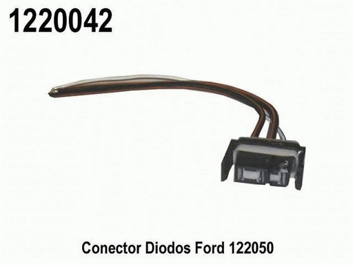 [1220042] CONECTOR DIODOS FORD 1220050 .