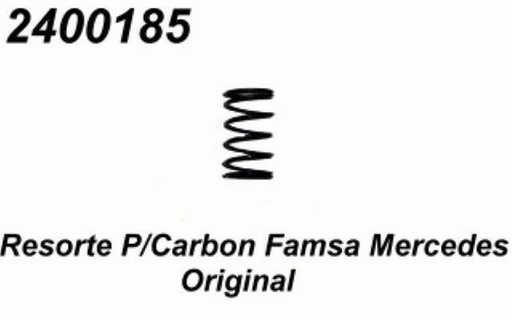 [2400185] RESORTE P/CARBON BOSCH FAMSA MERC. ORIG.