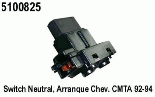 [5100825] SWITCH NEUTRAL CHEVROLET CAMIONETA 92-94