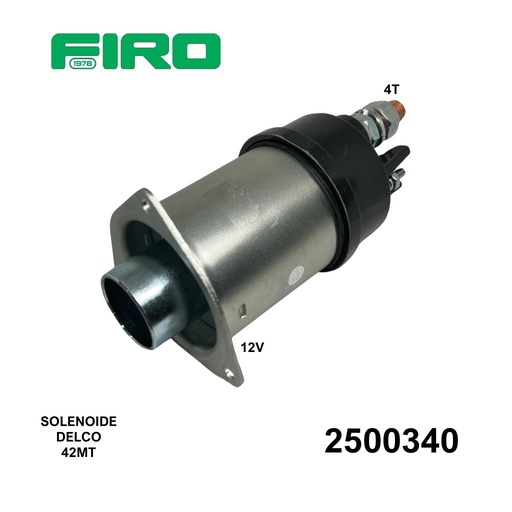 [2500340] SOLENOIDE DELCO 42MT 12V 4 TERMIN=2500341
