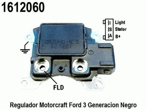 [1612060] REGULADOR FORD 3G NEGRO BOCA CHICA