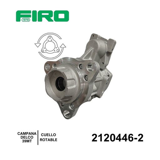 [2120446-2] CAMPANA DELCO 39MT CUELLO ROTABLE KIT SEPARADOR=2120446ORI