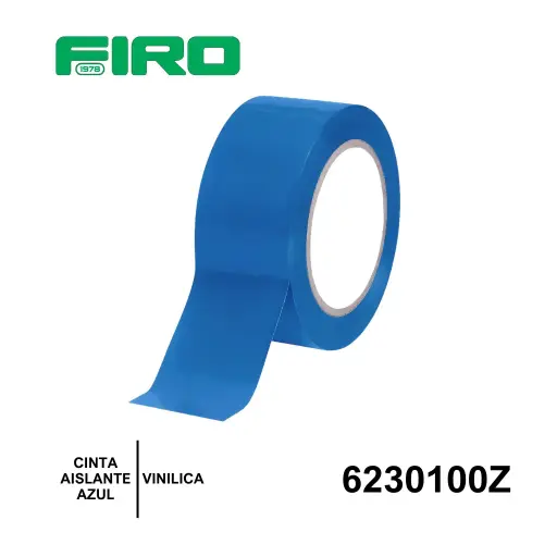 [6230100Z] CINTA AISLANTE VINILICA AZUL1PZ