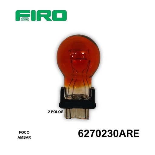 [6270230ARE] FOCO 3157 AMBAR 2 POLOS AREY
