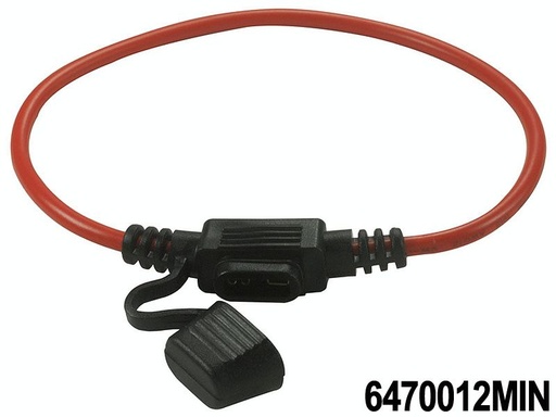 [6470012MIN] PORTA FUSIBLE CLAVIJA MINIATURA