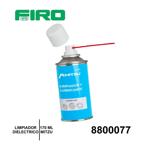[8800077] LIMPIADOR DIELECTRICO 170ML MITZU =8800799=8800074