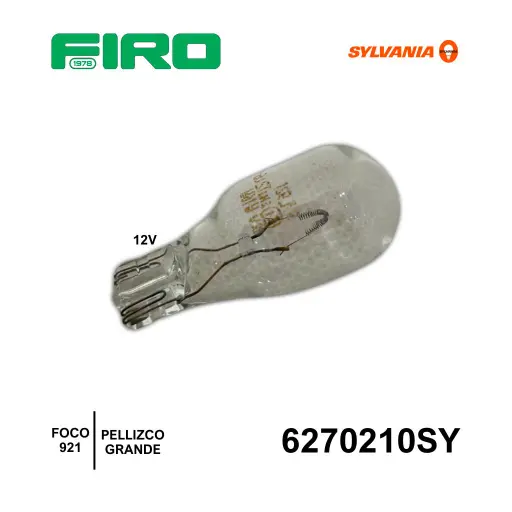 [6270210SY] FOCO 921 PELLIZCO GRANDE 12V. SYLVANIA =6270210IMP=6270210N