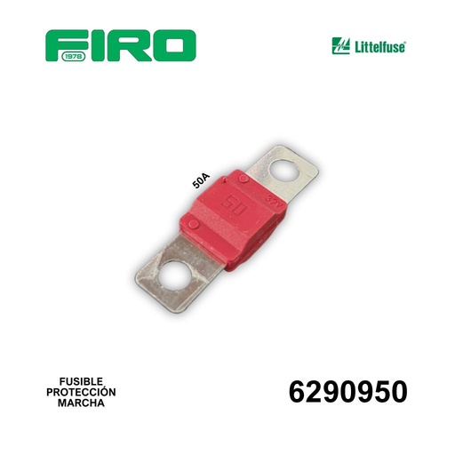 [6290950] FUSIBLE PROTECCION MARCHA 50A MIDI050 LITTELFUSE 0MID050.XP