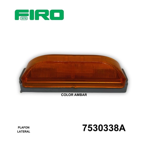 [7530338A] PLAFON LATERAL REC AMBAR FOCO 158 REMPLAZABLE