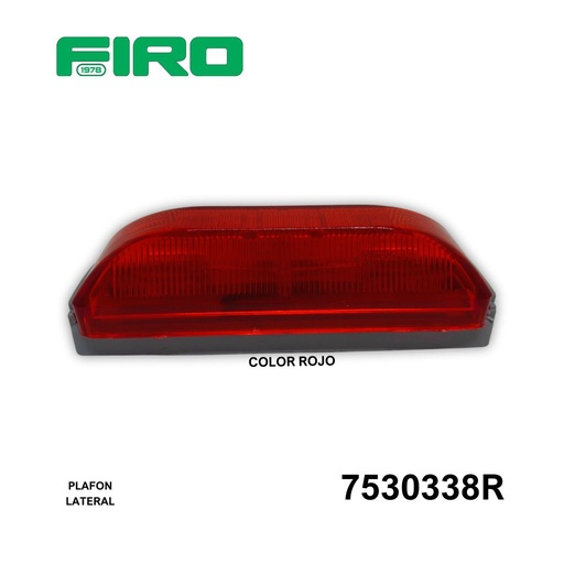 [7530338R] PLAFON LATERAL REC ROJO FOCO 158 REMPLAZABLE