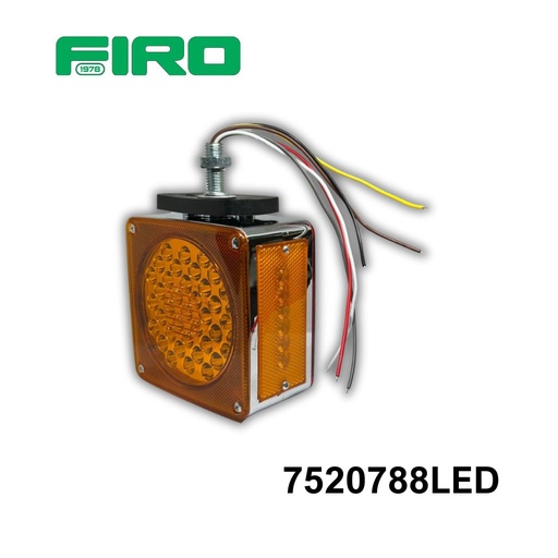 [7520788LED] PLAFON DIRECCIONAL CUADRADO 1T/2T ILED ZQUIERDA VARIAS FUNCIONES
