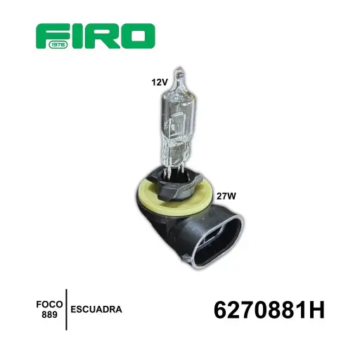 [6270881H] FOCO 889 12V 27W ESCUADRA PHILLIPS=6270881N=6270881IMP