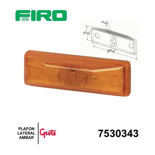 [7530343] PLAFON LATERAL GROTE AMBBAR