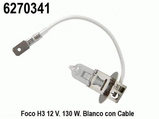 [6270341] FOCO H3 C/CABLE 12V 55W AZUL HELLA    =6270335