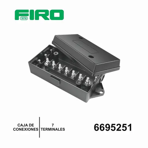 [6695251] CAJA DE CONEXIONES 7 TERMINALES VIAS E