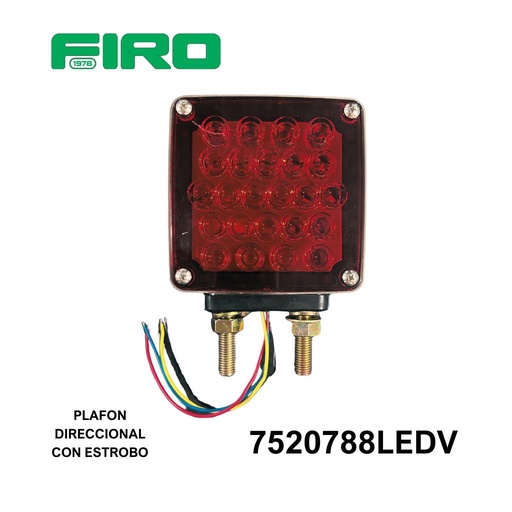 [7520788LEDV] PLAFON DIRECCIONAL CUADRADO 1T ILED ZQUIERDA VICERA