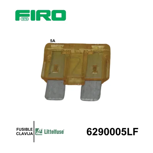 [6290005LF] FUSIBLE CLAVIJA  5A. LITTLE FUSE